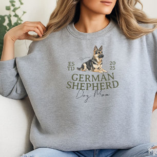 Anpassningsbar Pet Porträtt Hund Mamma Lång Ärmad Tröja