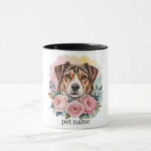Anpassningsbar Pet Porträtt Mugg - Personlig Hund