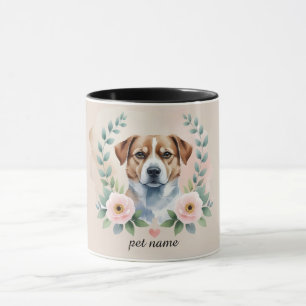 Anpassningsbar Pet Porträtt Mugg - Personlig Hund