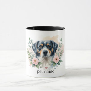 Anpassningsbar Pet Porträtt Mugg - Personlig Hund