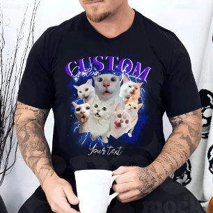 Anpassningsbar Pet, Retro Graphic 90s Pet Bootleg T Shirt