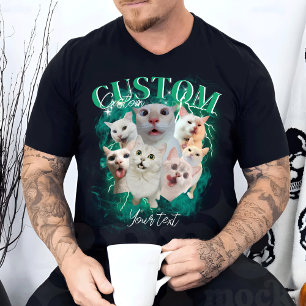 Anpassningsbar Pet, Retro Graphic 90s Pet Bootleg T Shirt