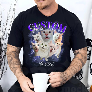 Anpassningsbar Pet, Retro Graphic 90s Pet Bootleg T Shirt