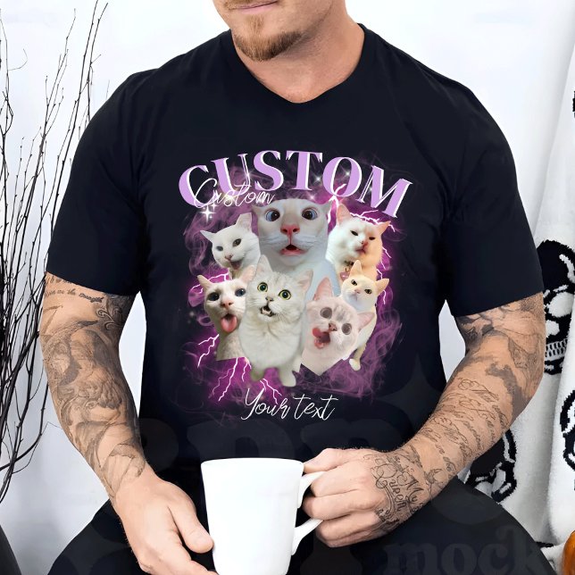 Anpassningsbar Pet, Retro Graphic 90s Pet Bootleg T Shirt (Skapare uppladdad)