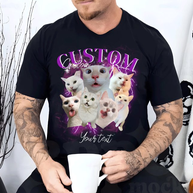 Anpassningsbar Pet, Retro Graphic 90s Pet Bootleg T Shirt (Skapare uppladdad)