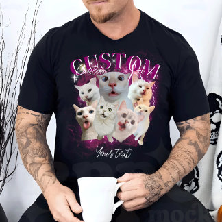 Anpassningsbar Pet, Retro Graphic 90s Pet Bootleg T Shirt