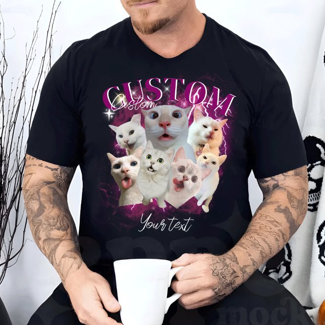 Anpassningsbar Pet, Retro Graphic 90s Pet Bootleg T Shirt (Skapare uppladdad)