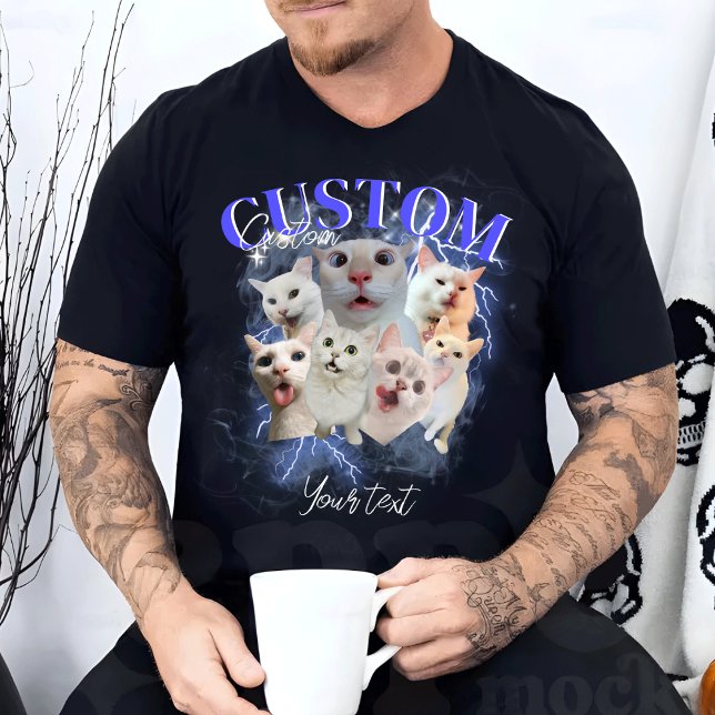 Anpassningsbar Pet, Retro Graphic 90s Pet Bootleg T Shirt (Skapare uppladdad)