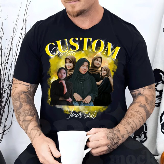 Anpassningsbar Pet, Retro Graphic 90s Pet Bootleg T Shirt (Skapare uppladdad)