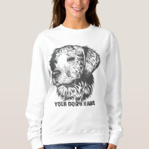 Anpassningsbar Pet T Shirt med Pet Namn PERSONLI