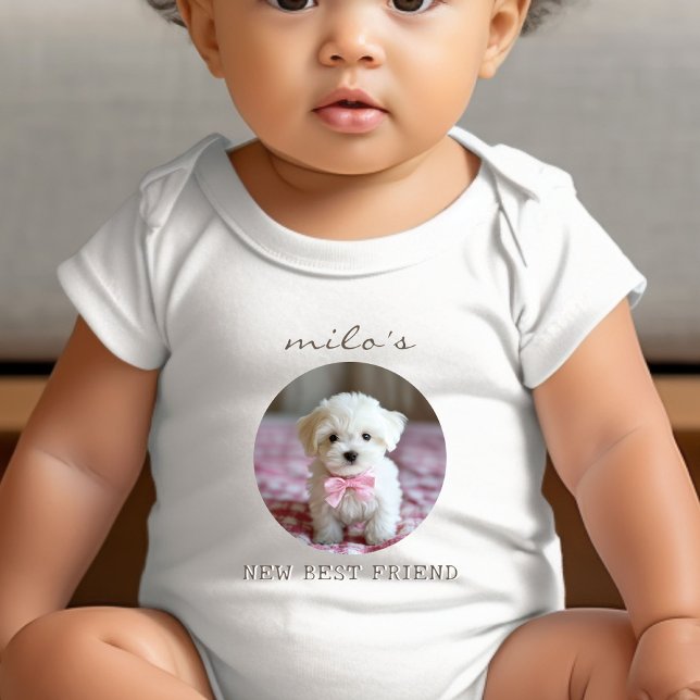 Anpassningsbar [Pets Namn] NY BÄSTA VÄN T Shirt (Skapare uppladdad)