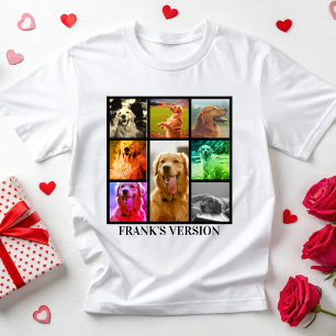 Anpassningsbar Pets Version Personlig Hund Cat Boo T Shirt