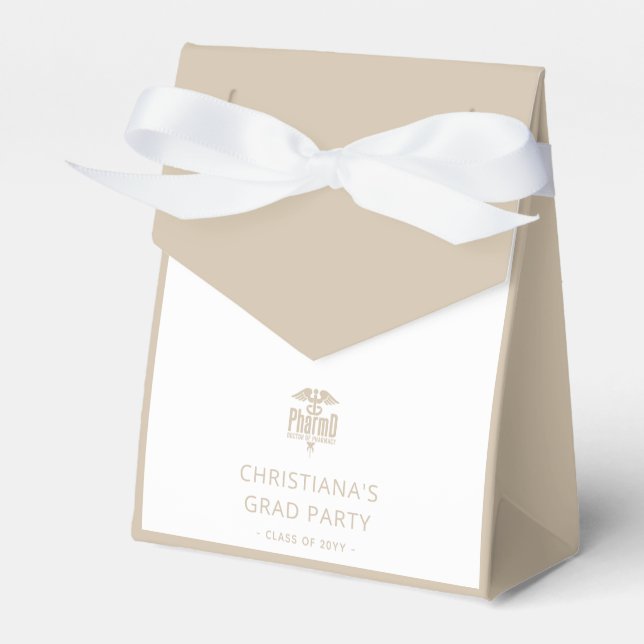 Anpassningsbar PharmD Doktor of Pharmacy Studentfe Presentaskar (Framsidan Sidan)