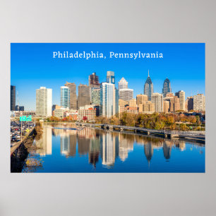 Anpassningsbar Philadelphia Pennsylvania Poster