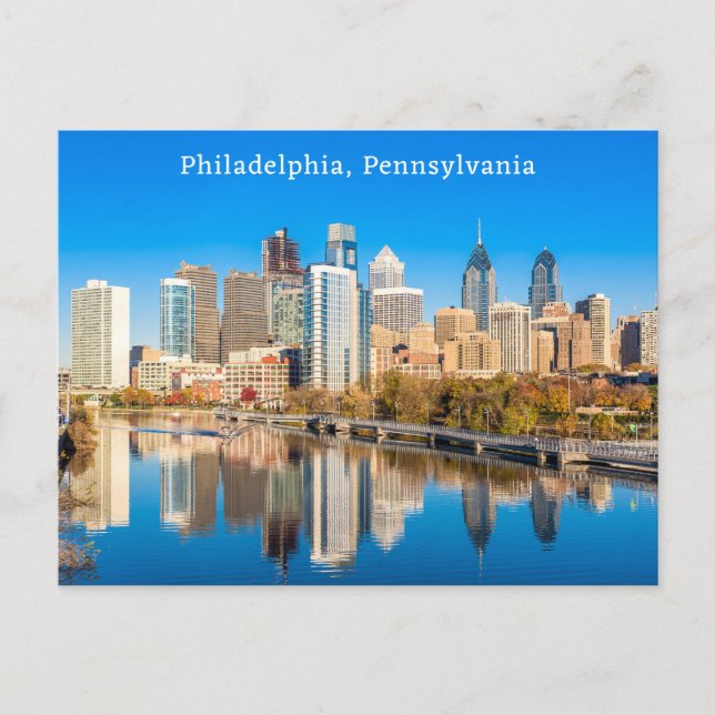 Anpassningsbar Philadelphia Pennsylvania Vykort (Framsida)