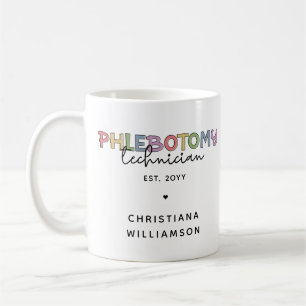Anpassningsbar Phlebotomy Technician PBT Phlebotom Kaffemugg