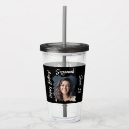 Anpassningsbar Photo 16:e Grattis på födelsedagen- Take Away Mugg