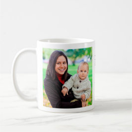 Anpassningsbar Photo 2025 Calendar Coffee Mugg