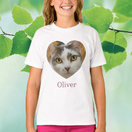 Anpassningsbar Photo Add Namn Personlig T-Shirt