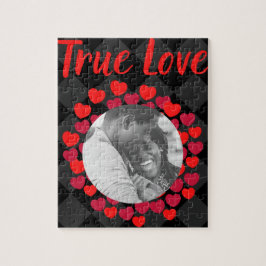 Anpassningsbar Photo Äkta kärlek Valentine Pussel