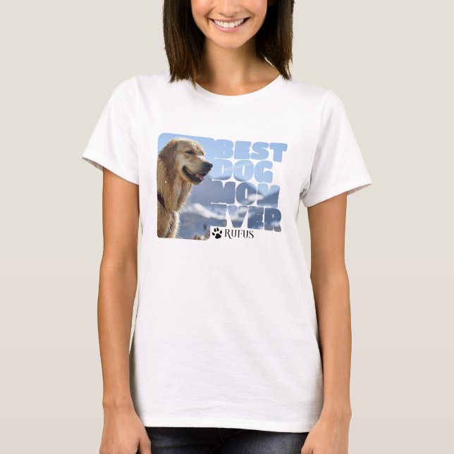 Anpassningsbar Photo and Text Personlig, bästa Hun T Shirt (Framsida)