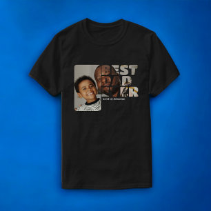 Anpassningsbar Photo and Text Personlig Pappa någo T Shirt