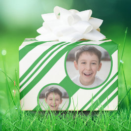 Anpassningsbar Photo Anpassningsbar Logotyp Grönt  Presentpapper