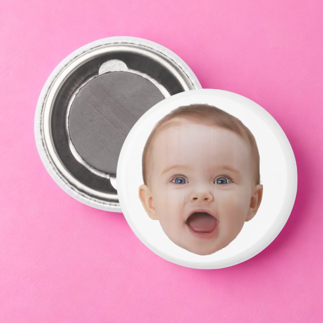 Anpassningsbar Photo , Anpassningsbar Photo Ansikt Magnet (Skapare uppladdad)