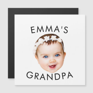 Anpassningsbar Photo Ansikte Mamma Grandma Grandpa