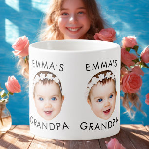 Anpassningsbar Photo Ansikte Mugg Mamma Morma Gran Espressomugg