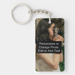 Anpassningsbar Photo Art Namn Monogram Quote Acryl