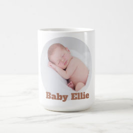 Anpassningsbar Photo Baby Ellie Kaffemugg