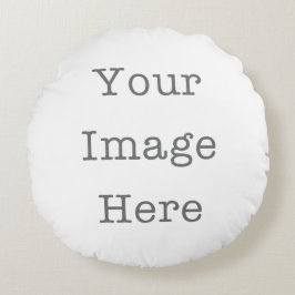 Anpassningsbar Photo Baby & Kids Cotton Pillow Rund Kudde