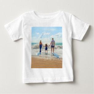 Anpassningsbar Photo Baby T-Shirt Your Favorie Pho
