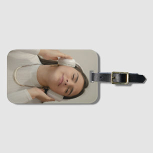 Anpassningsbar Photo Bagagebricka