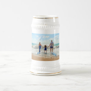 Anpassningsbar Photo Beer Stein Your Family Photos Sejdel