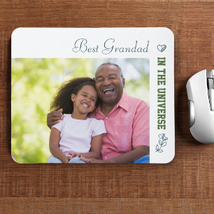 Anpassningsbar Photo - Best Grandad in Universe Musmatta