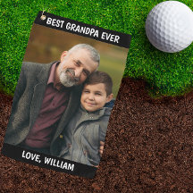 Anpassningsbar Photo Best Grandpa All Fars dag Gif