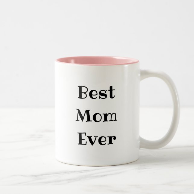 Anpassningsbar Photo Best Mamma Alltid Mugg (Höger)