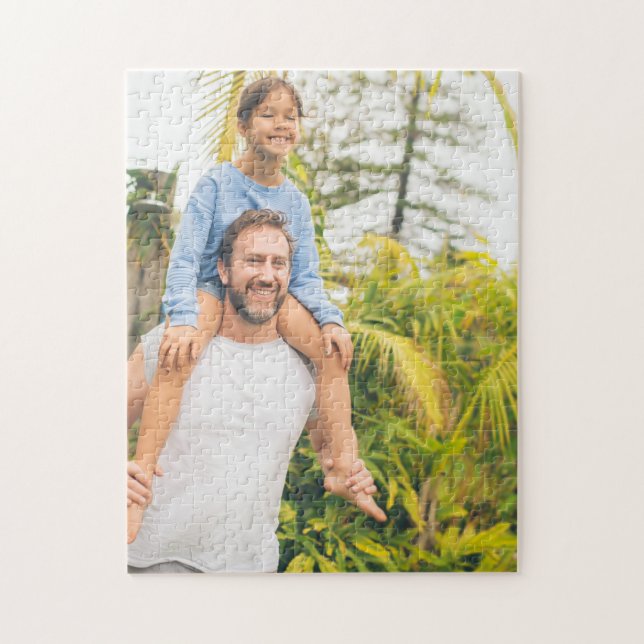 Anpassningsbar Photo Bild Gift Idea Memorabilia Gi Pussel (Vertikal)