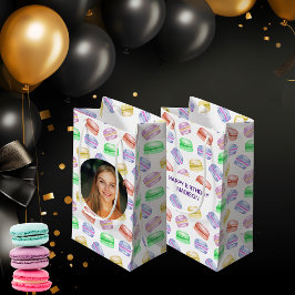 Anpassningsbar Photo Birthday Mönster Cookies Maca