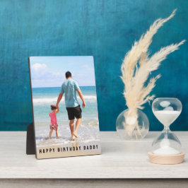 Anpassningsbar Photo Birthday Personalize Easel Pl
