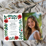 Anpassningsbar PHOTO B'nai Fladdermus Pub Mitzvah Inbjudningar<br><div class="desc">Perfekt-kort för att tillkännage en pub mitzvah, bat mitzvah eller annan judisk firande! Hand skapade konst åt dig! FULLT ANPASSADE! Klicka på "Anpassa" ovan om du vill redigera texten och lägga till ett eget foto. Klicka på "Redigera med verktyg" för att justera typsnitt, färg och placeringar. Du kan också enkelt...</div>
