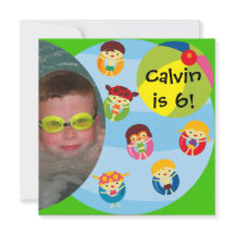 Anpassningsbar Photo Boy Bassäng Party Swimming Bi