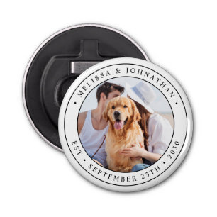 Anpassningsbar Photo Bröllop Flasköppnare