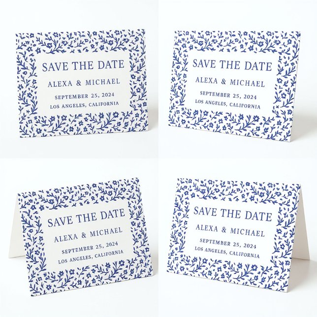Anpassningsbar Photo Bröllop spara datum-kort Spara Datumet (Save the date in style with custom magnets #savethedate #weddingmagnet #custominvite)