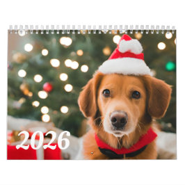 Anpassningsbar Photo Calendar - Hund, Pets, Family Kalender