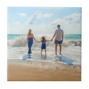 Anpassningsbar Photo Ceramic Tile Gift med foton Kakelplatta