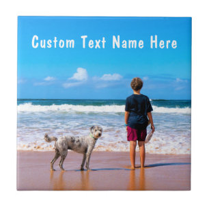 Anpassningsbar Photo Ceramic Tile Your Photos and Kakelplatta