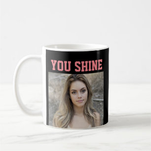 ANPASSNINGSBAR PHOTO COFFEE MUGG FÖR GIRL 'DU SHIN